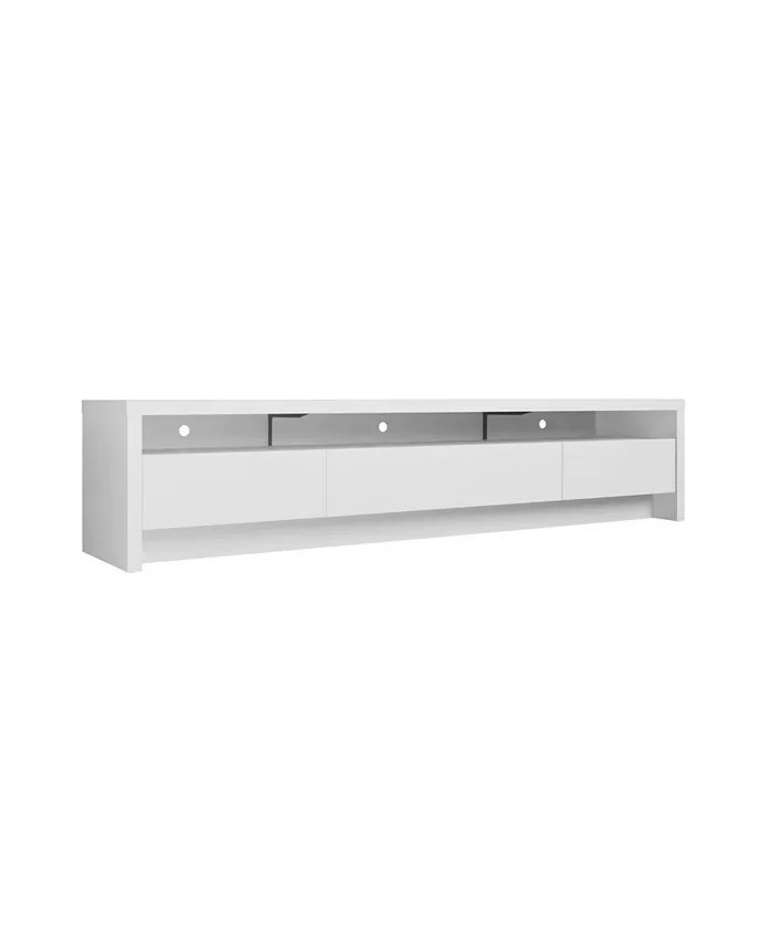 Manhattan Comfort Sylvan 85.03 Medium Density Fibreboard 1-Shelf 3-Drawer TV Stand