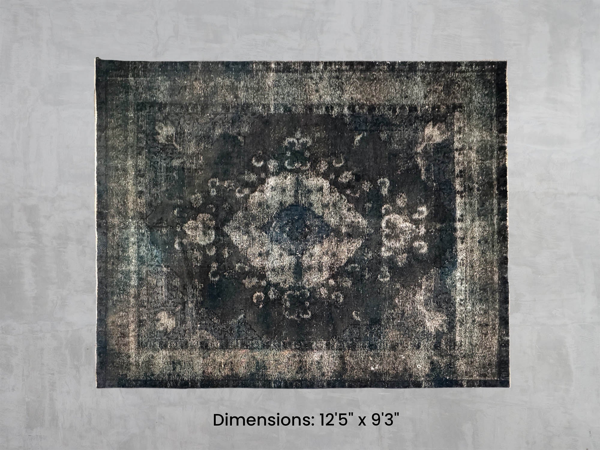 Namaste Rug -  Green/Brown 12'5 x 9'3