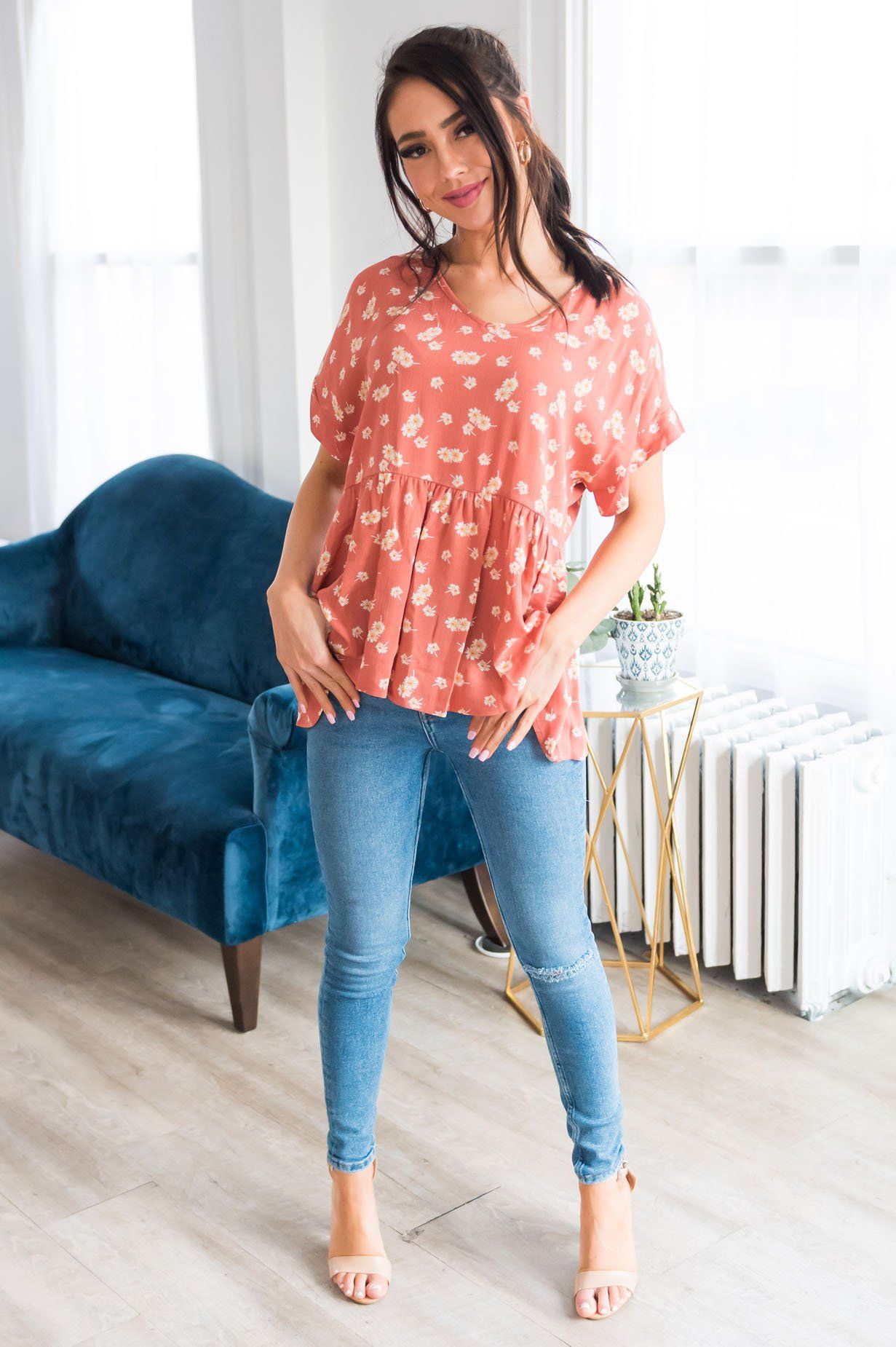 Daisy Fields Modest Blouse