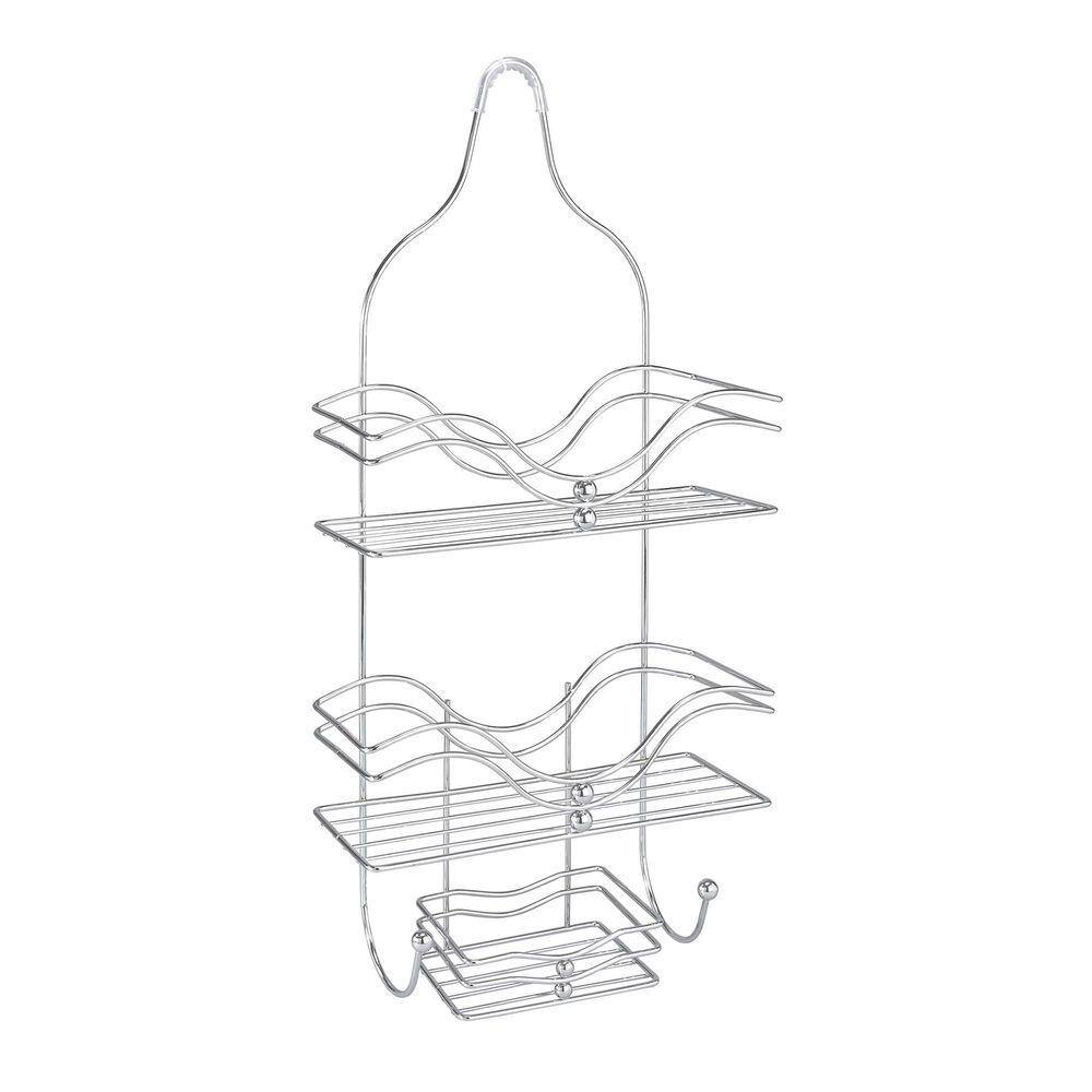 Bath Bliss Ocean Style Shower Caddy in Chrome DL-4735-CHR