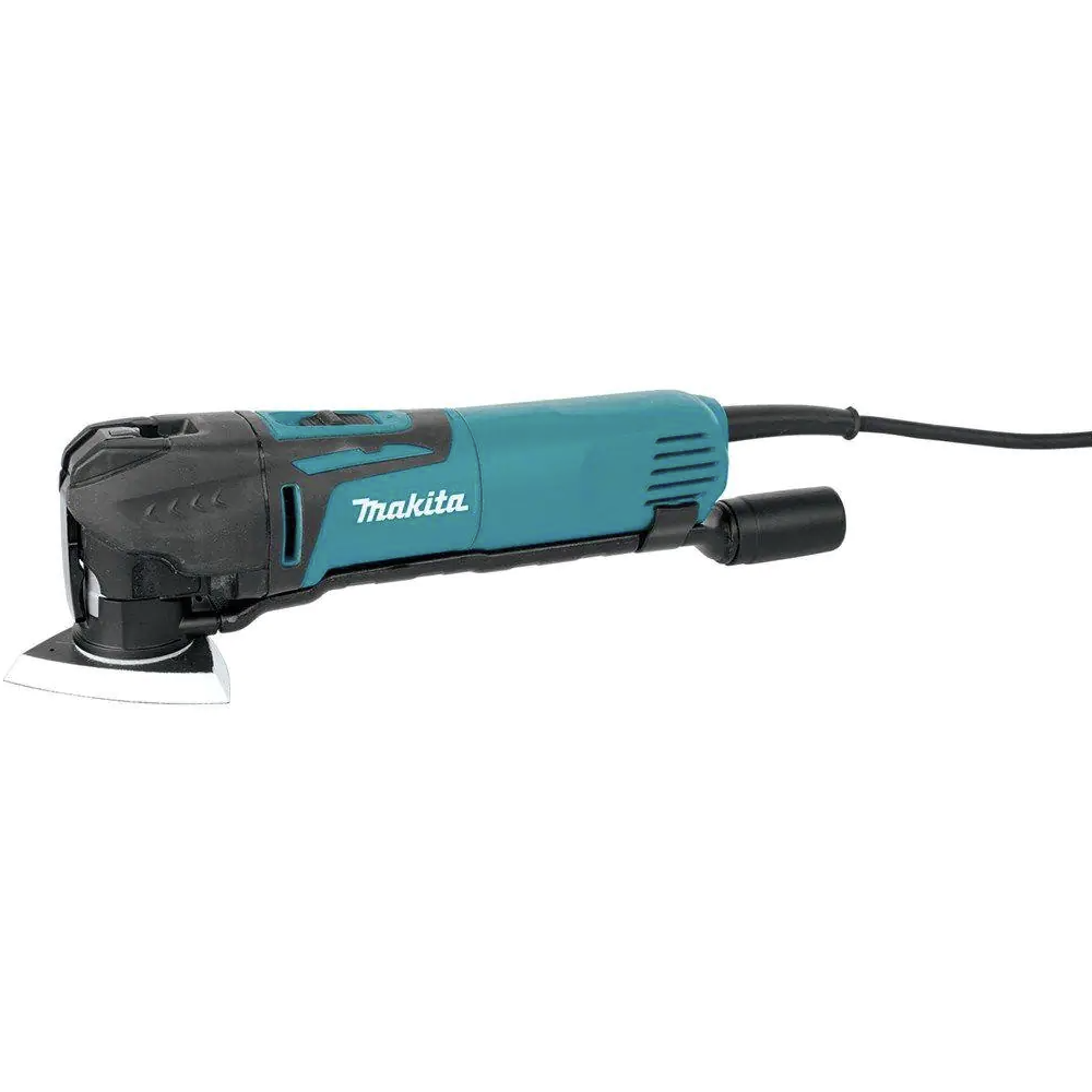 Makita 3 Amp Corded Variable Speed Oscillating Multi-Tool Kit With Blade， Sanding Pad， Sandpaper， Adapter， Hard Case