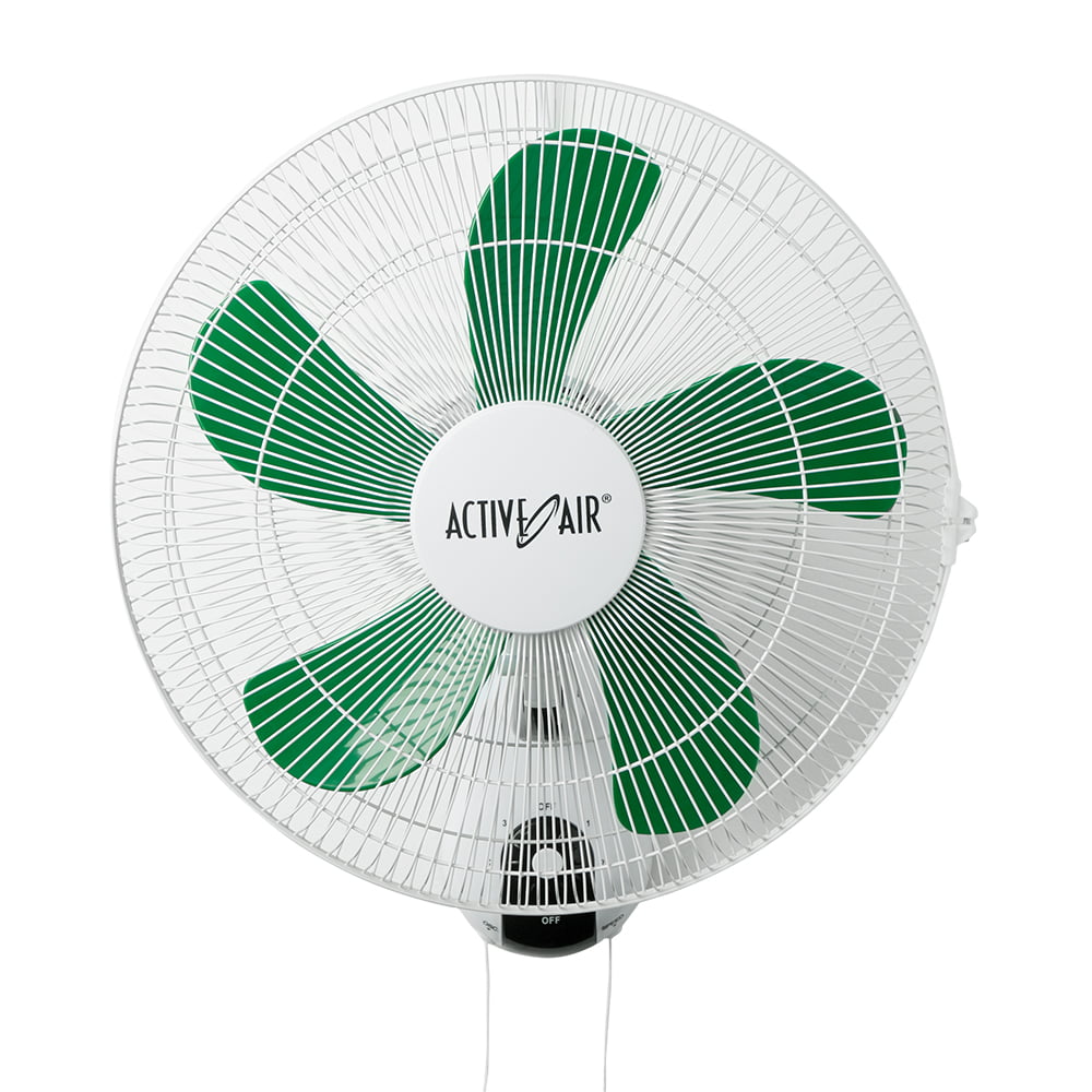 Active Air ACF16 16 Inch 3-Speed Mountable Oscillating Hydroponic Grow Fan