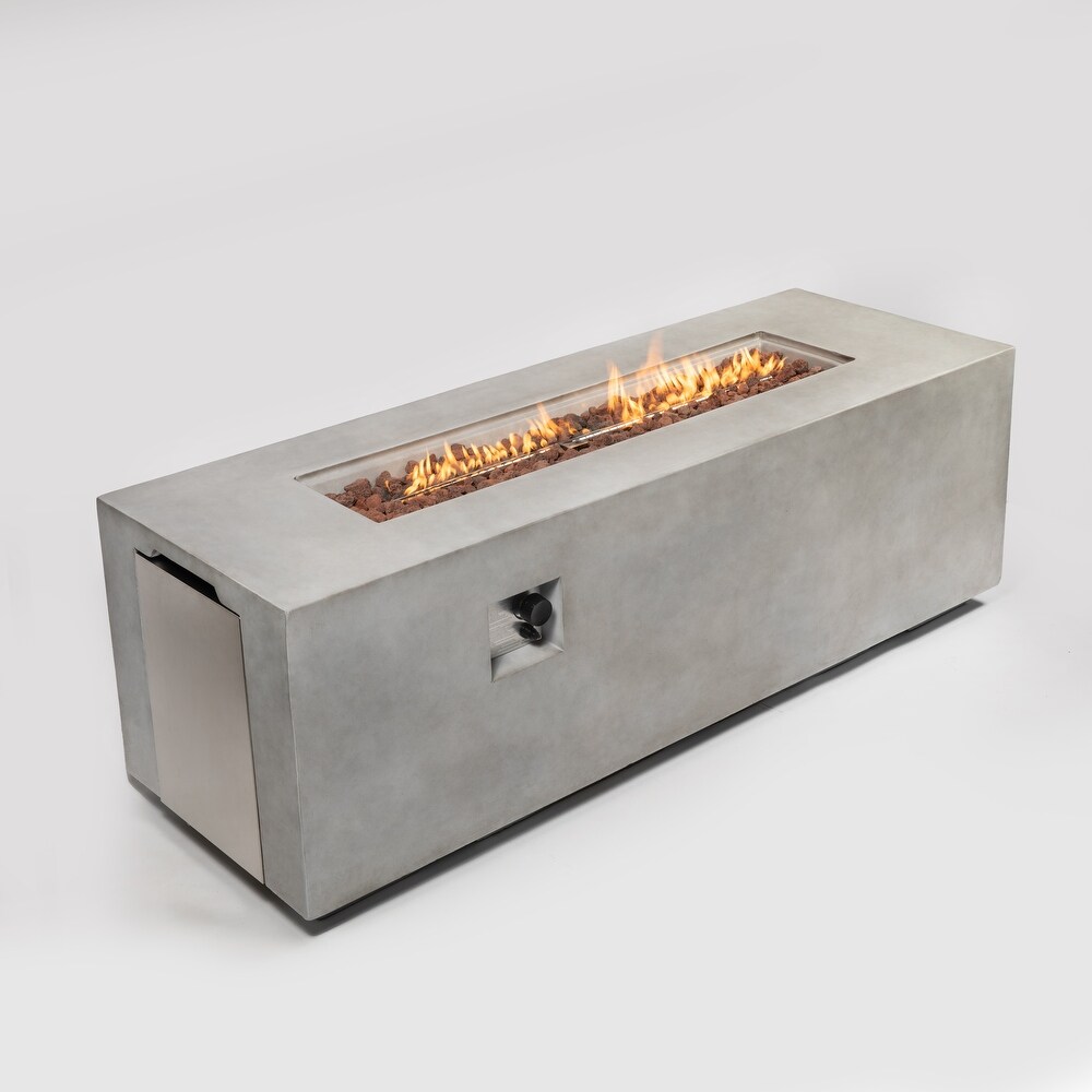 70 in Large Fire Pit Table With 60000 BTU/19kW Heat Output