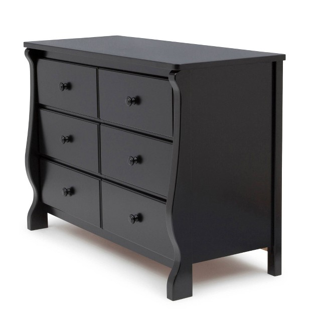 Delta Children Universal 6 Drawer Dresser With Interlocking Drawer