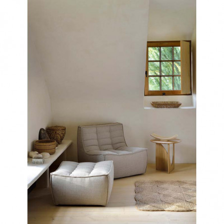 Repose-pieds en cuir N701 Ethnicraft - Mobilier intérieur - Mobilier - GRIIN