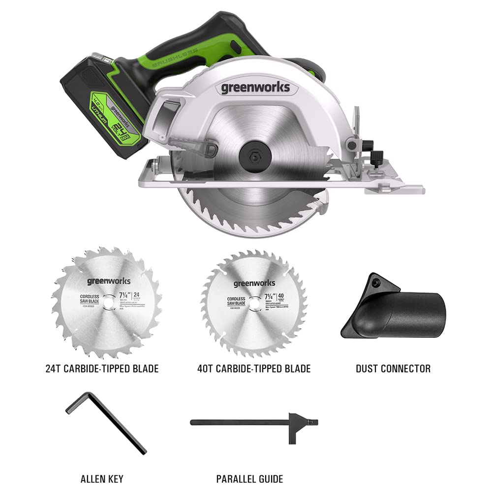 24V Circular Saw 7.25