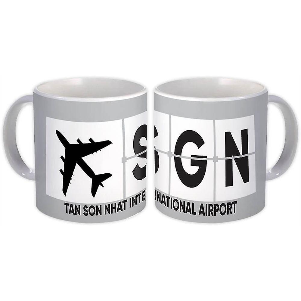 Gift Mug: Vietnam Airport Ho Chi Minh City SGN Airline