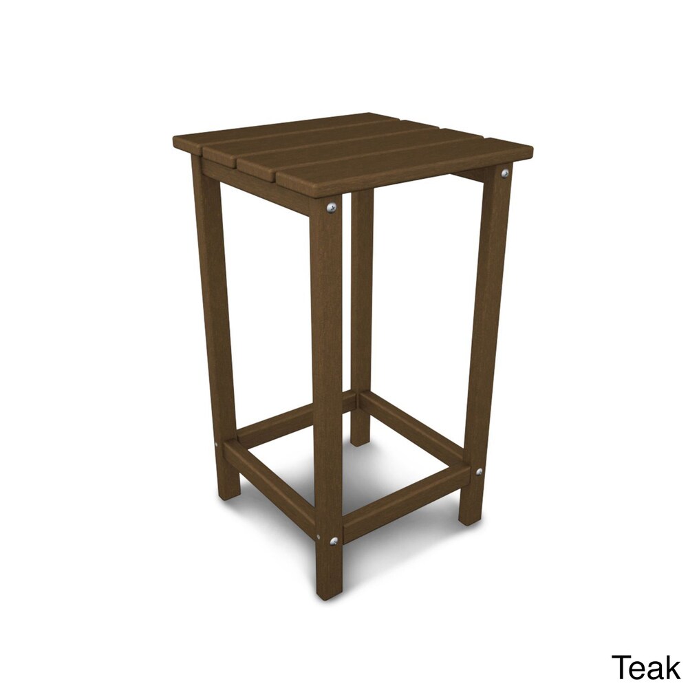 POLYWOOD Long Island 26 inch Counter Side Table