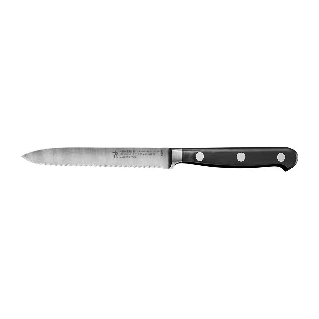 Henckels Classic Precision 5 inch Serrated Utility Knife