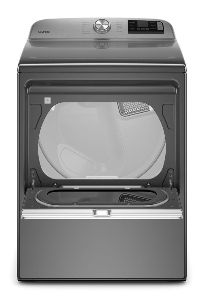 Maytag MED6230HC Smart Capable Top Load Electric Dryer With Extra Power Button - 7.4 Cu. Ft.