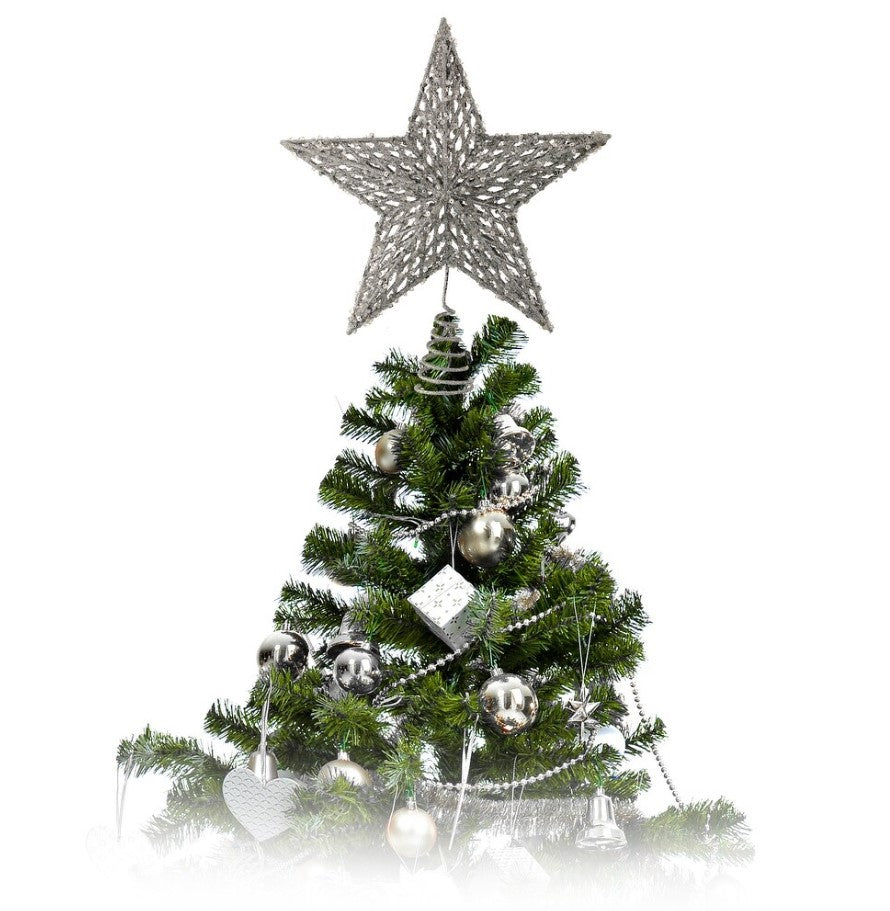 13 Sequin Beaded Star Tree Topper