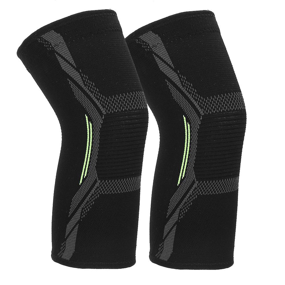 Unisex Sports Knee Protector Tendon Training Tool Elastic Knee Brace Support (s)