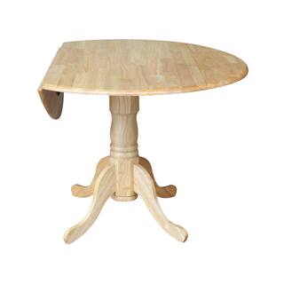 International Concepts Natural Drop-Leaf Dining Table T01-42DP