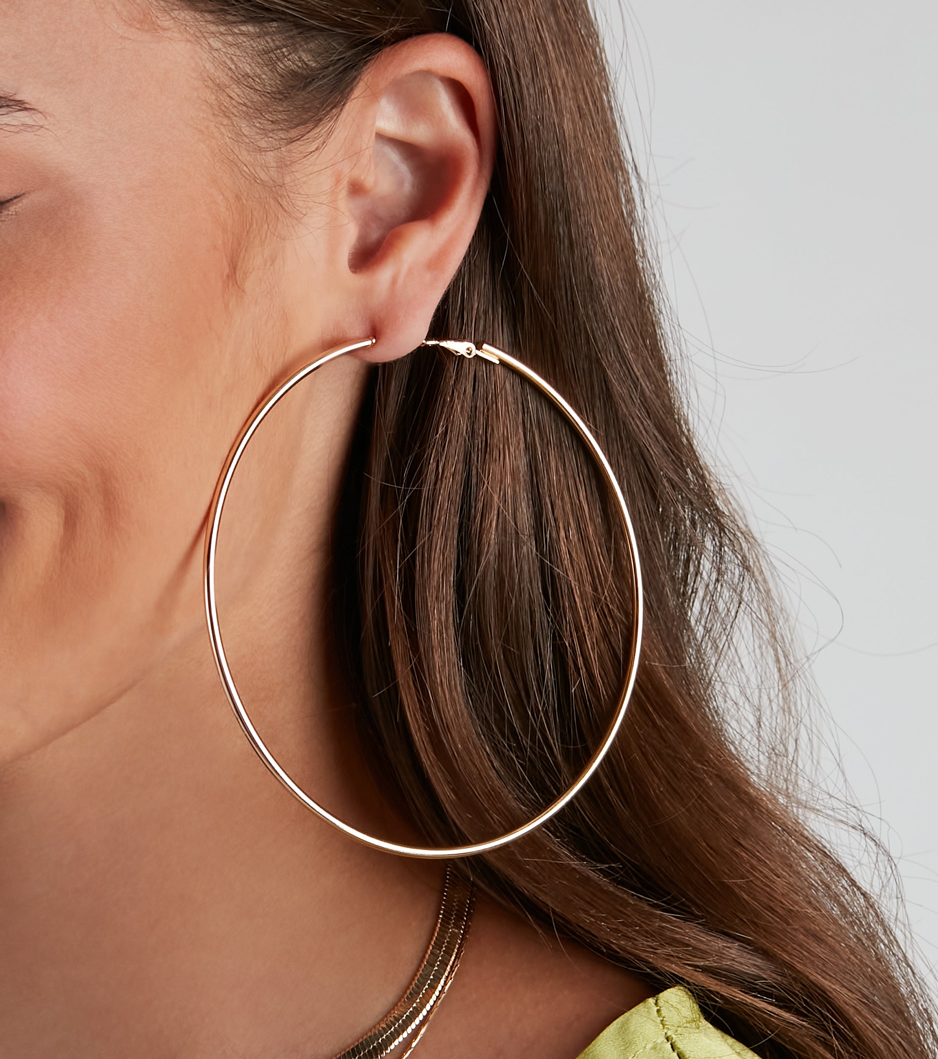 Extra Large Sleek Hoops