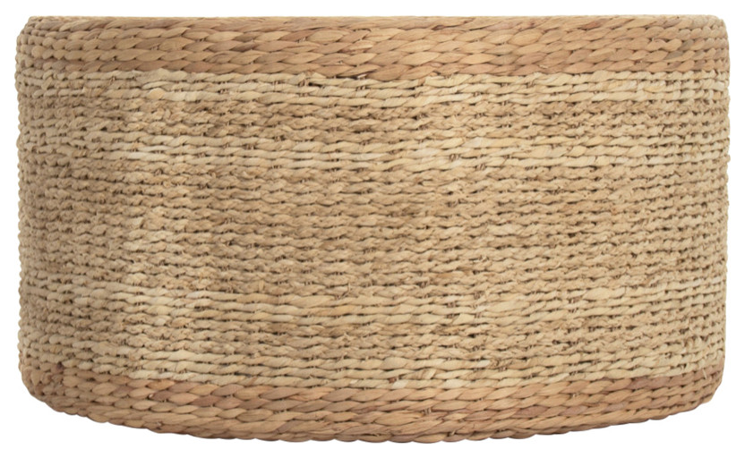 Woven Ottoman   Beach Style   Footstools And Ottomans   by Zentique  Inc.  Houzz