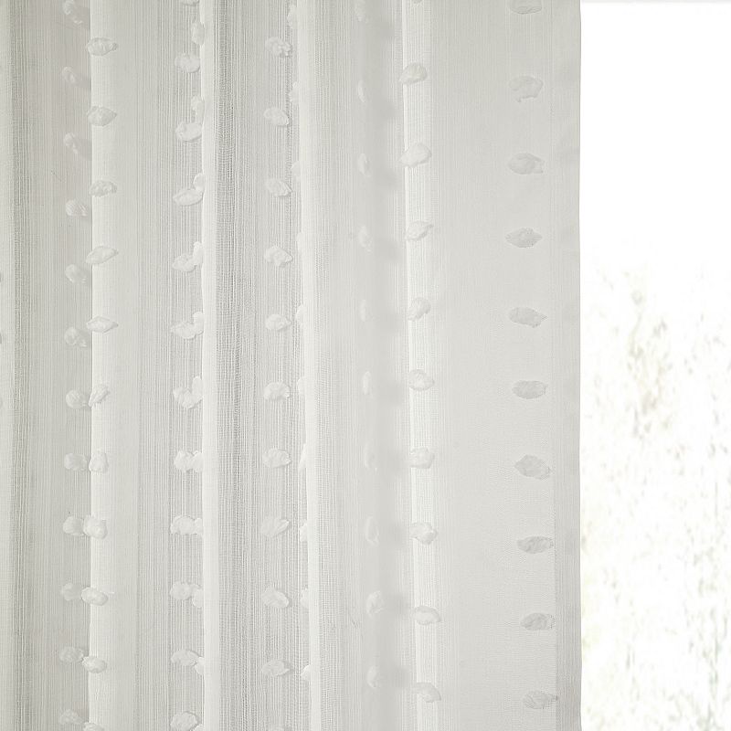 EFF Strasbourg Dot Patterned Sheer Curtain