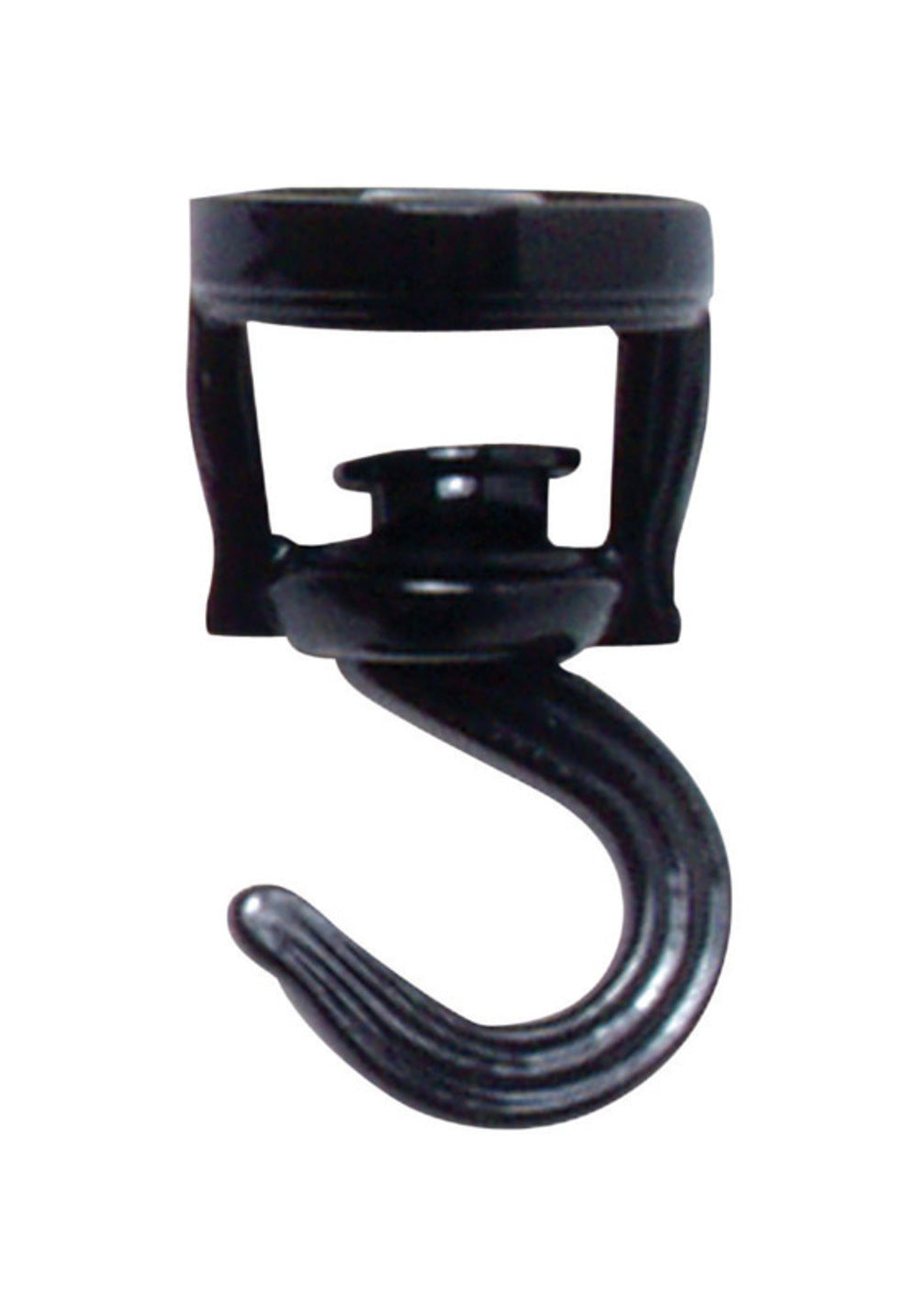 SWIVEL SWAG HOOK BLACK