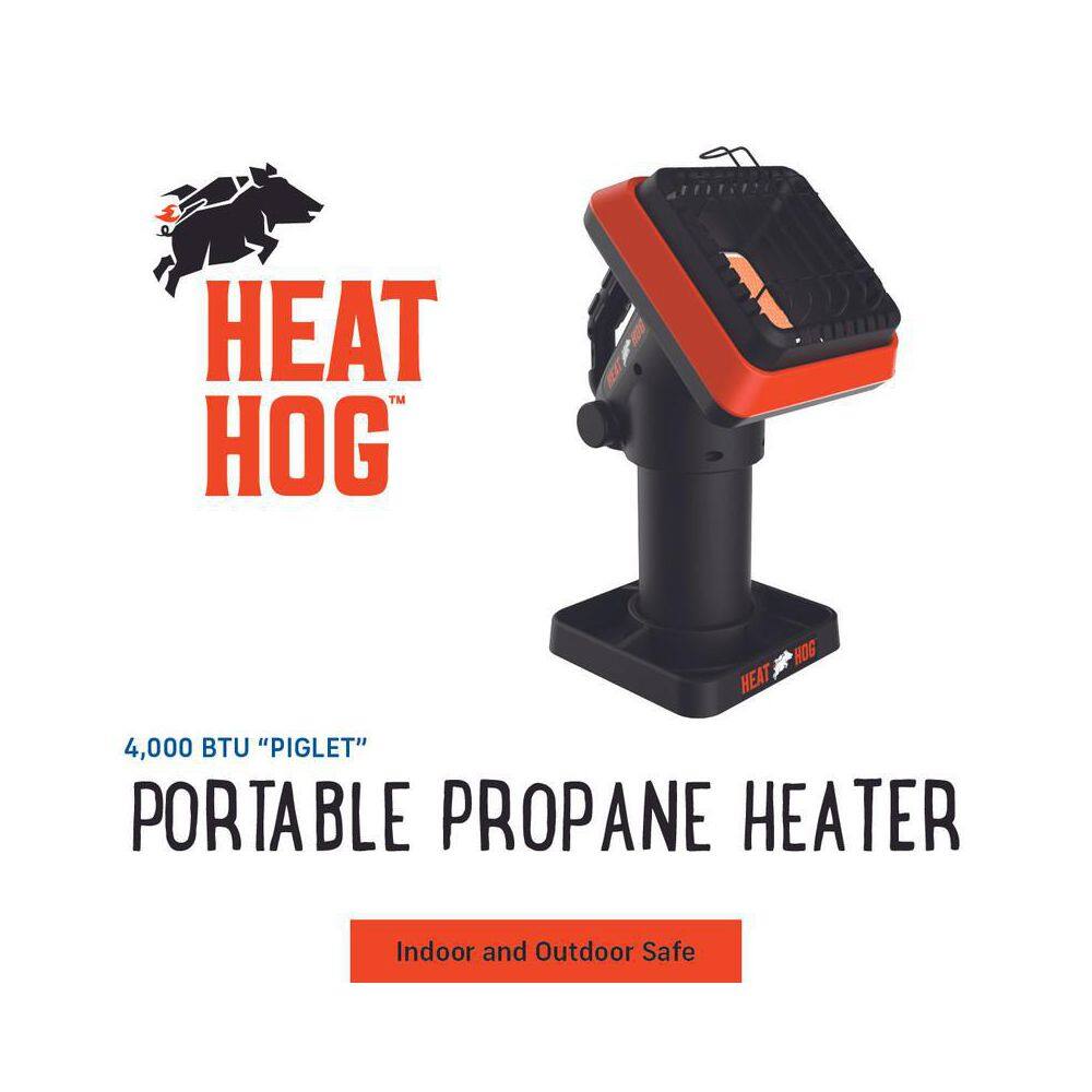 HEAT HOG 4000 BTU Radiant Propane Portable Space Heater HH-04SLN-A