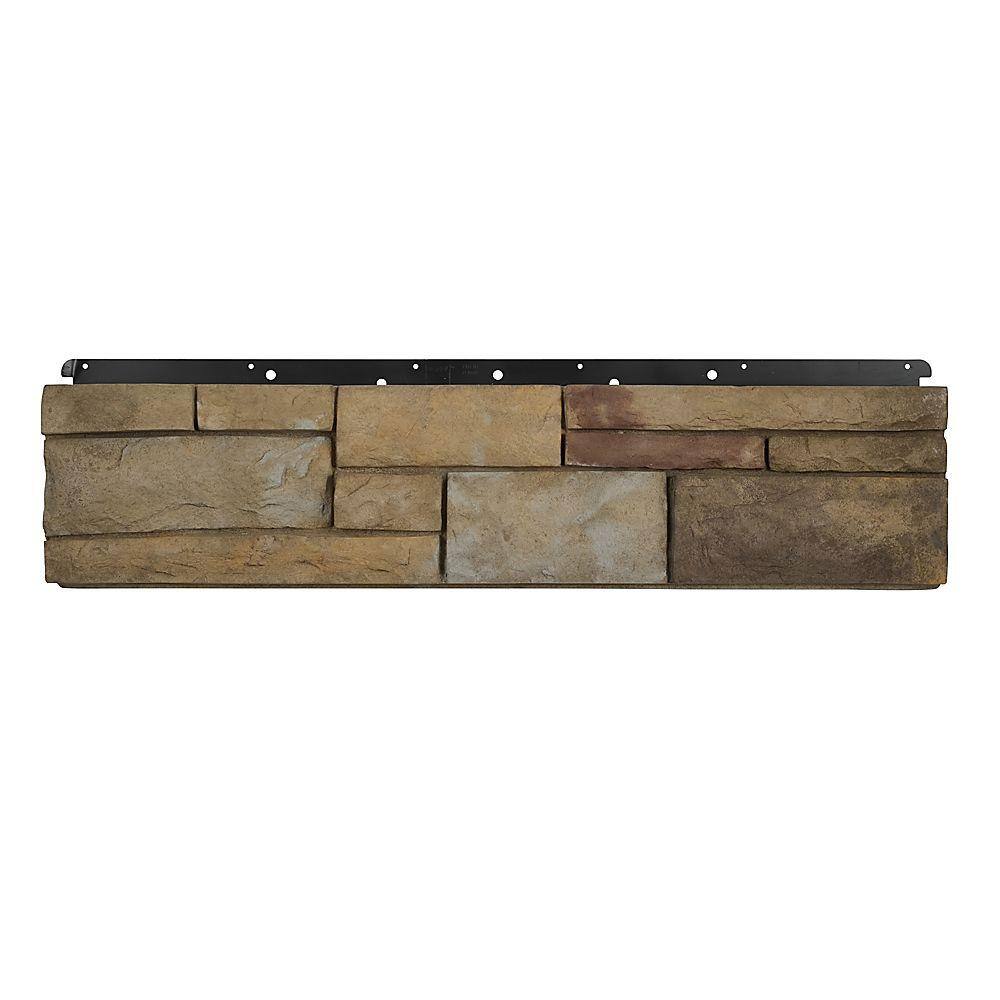 Boral 8 in. x 36 in. Versetta Stone Tight-Cut Flat Plum Creek Siding (6-Bundles) 4210625