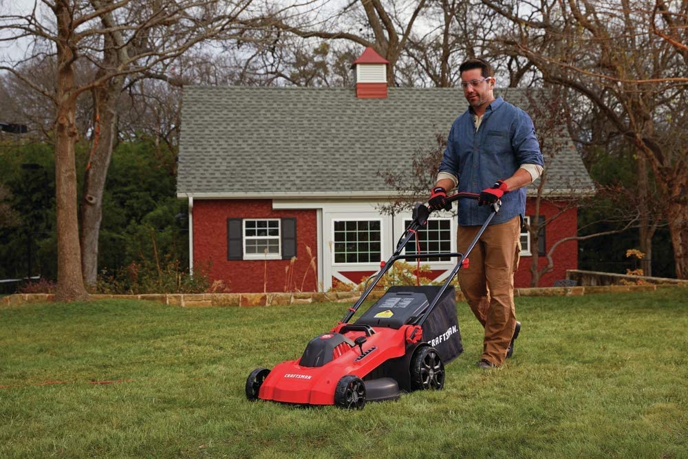 CRAFTSMAN Electric Lawn Mower， 20-Inch， Corded， 13-Ah (CMEMW213)