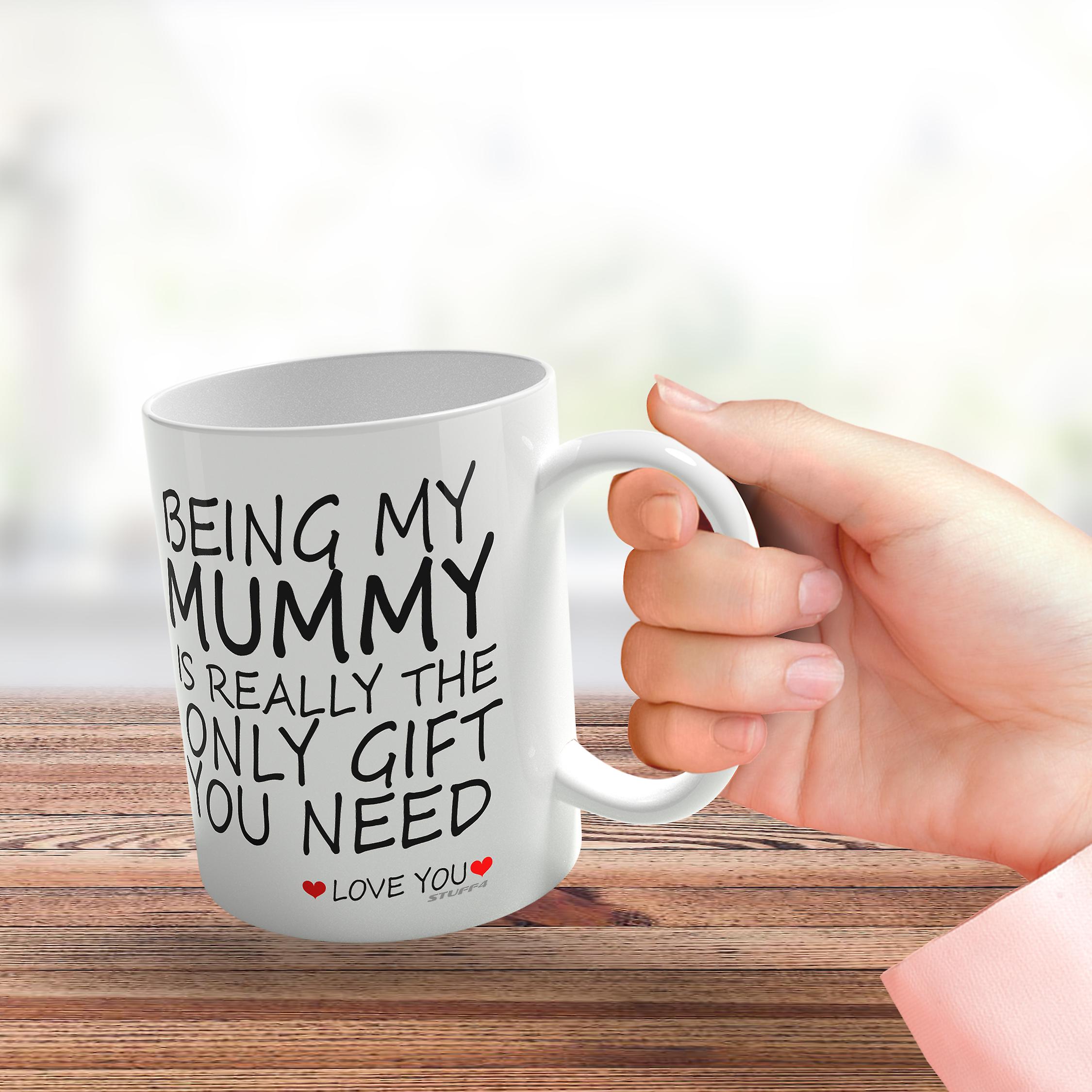 Being My Mummy Mother's Day Present Son Daughter Coffee Mugs Birthday Christmas 11oz Premium Cup