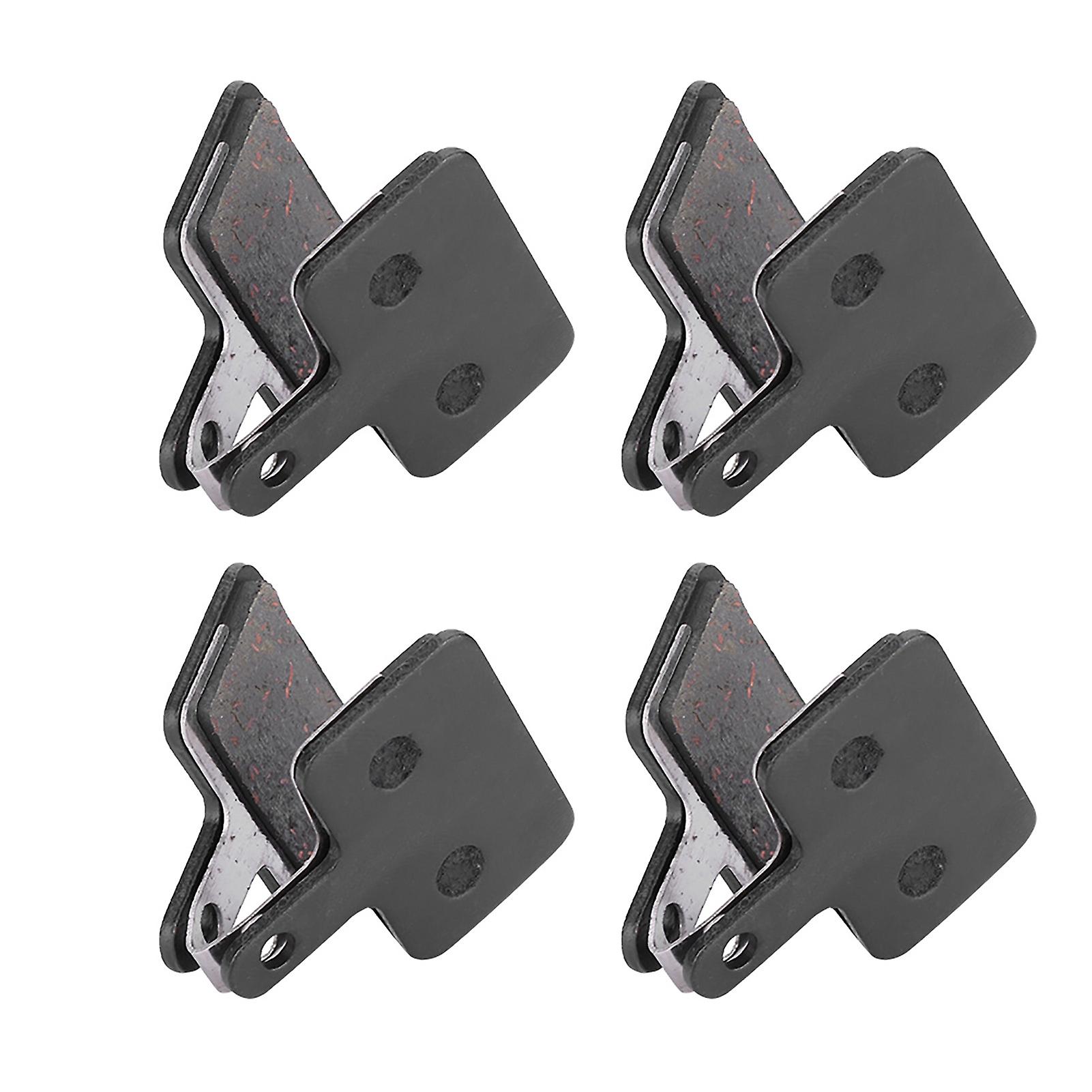 4 Pairs Copper Semi Metal Bicycle Disc Brake Pads Bike Brake Parts Brake Pad Set