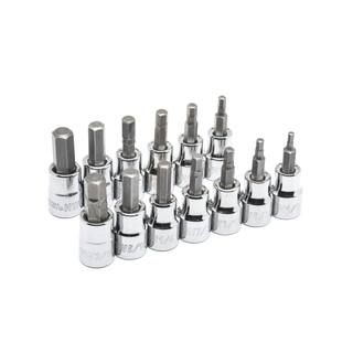 Husky 38 in. Drive SAEMetric HexTorx Bit Socket Set (22-Piece) H3DCHEXTORX22PC