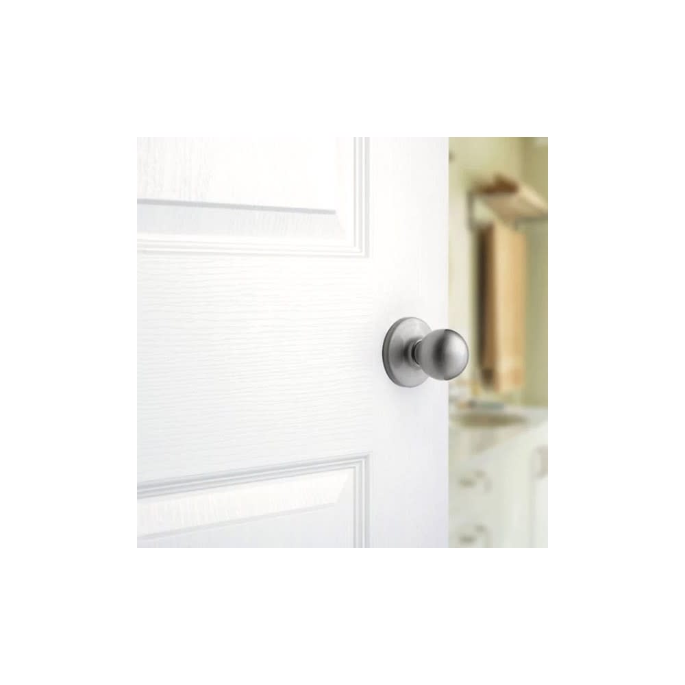 Satin Chrome Hall/Closet Polo Passage Door Knob Set