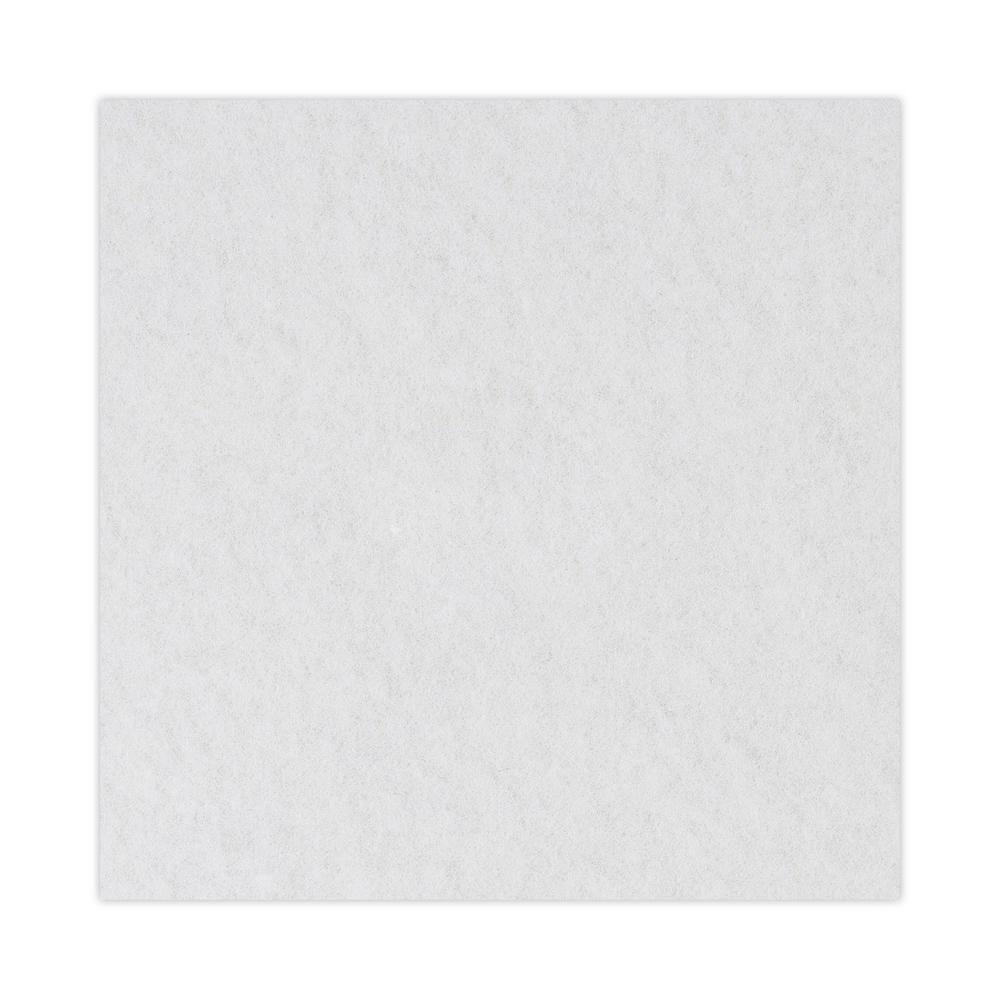 Boardwalk Polishing Floor Pads 20 in. Dia White (5-Carton) BWK4020WHI