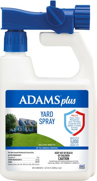 Adams Outdoor Flea and Tick Spray for Dogs and Cats