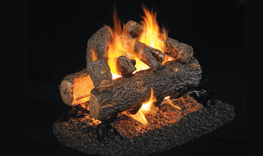 Real Fyre See Thru Golden Oak Designer Plus 16- 60 Gas Log/Burner Kit