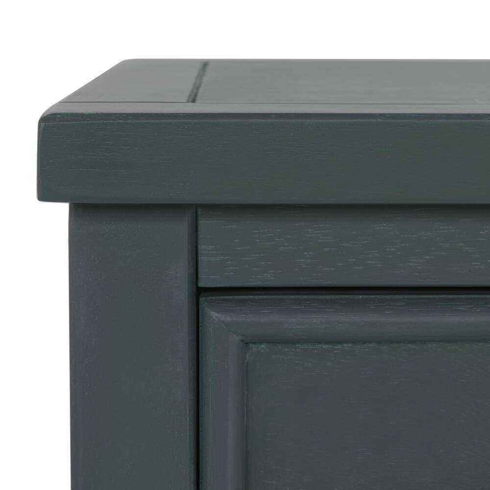 SAFAVIEH Toby Dark Teal End Table   16.9\