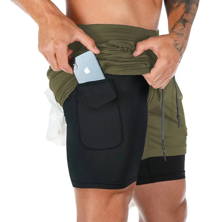 (Buy 2 FREE SHIPPING)Mens Workout Shorts