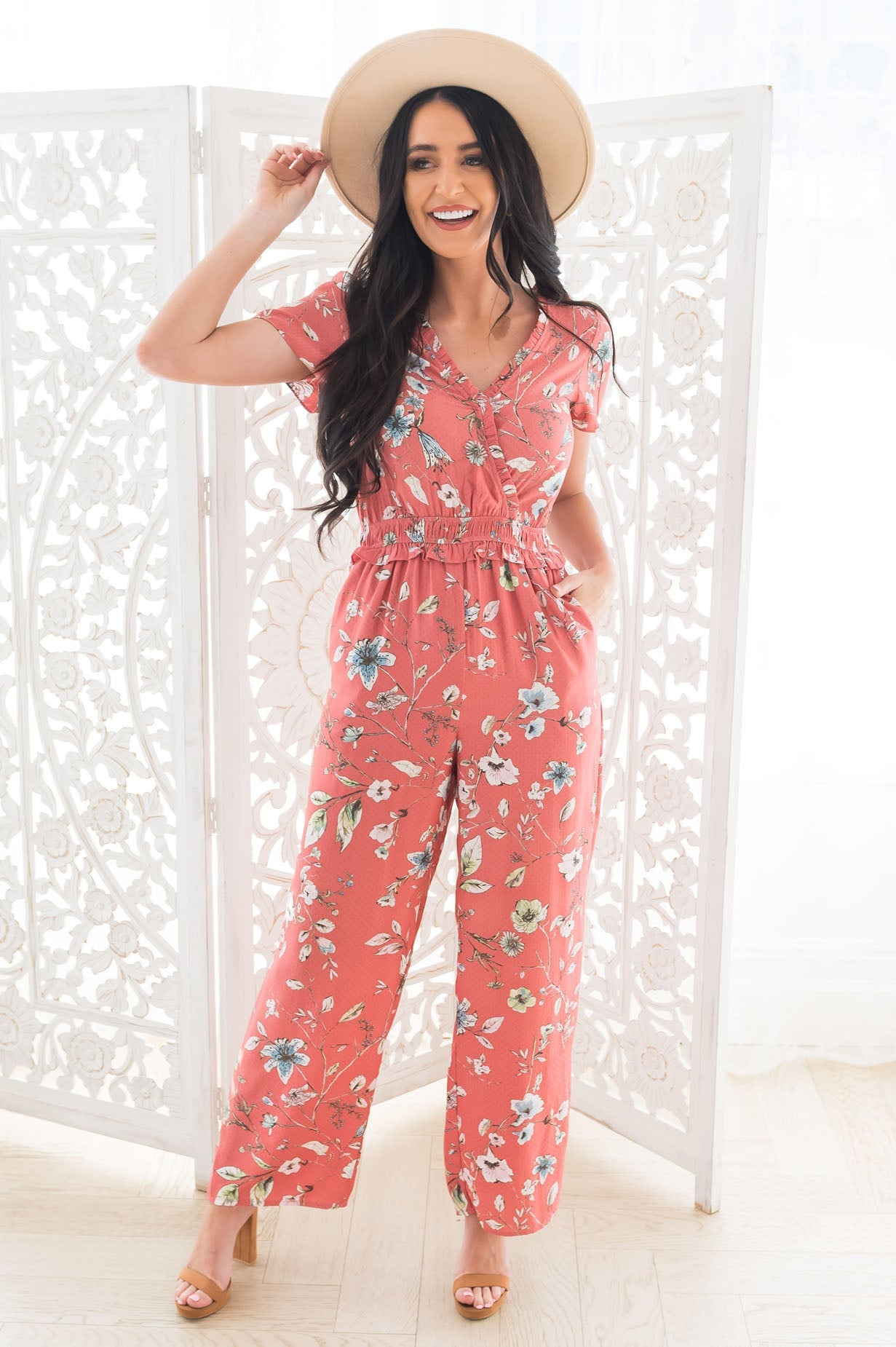 The Peony Modest Jumpsuit