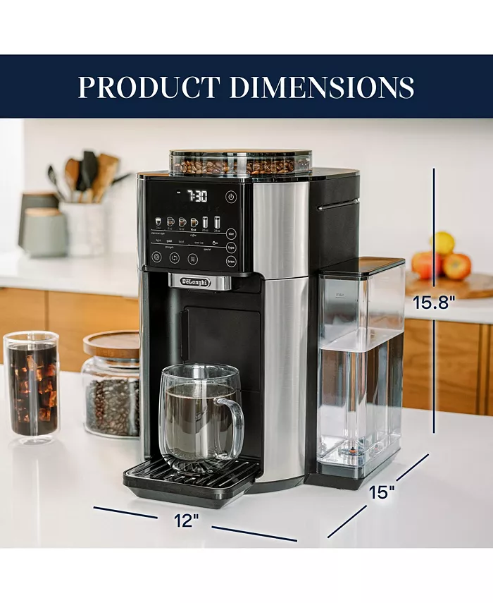 De'Longhi TrueBrew Automatic Coffee Maker with Bean Extract Technology