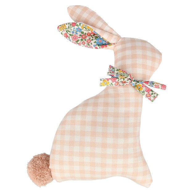 Meri Meri Gingham Bunny Cushion pack Of 1