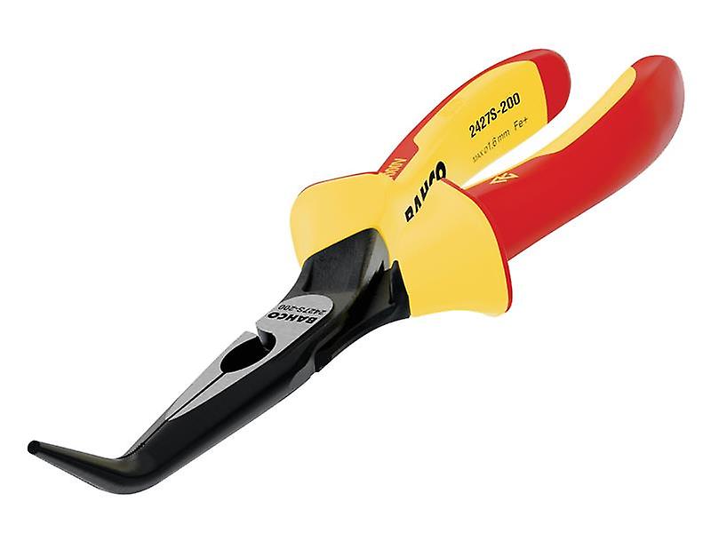 Bahco 2427S ERGO™ Insulated 45° Bent Nose Pliers 200mm (8in) 2427S-200