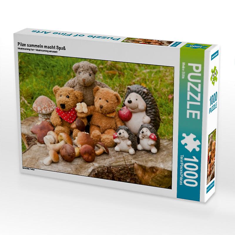 Pilze sammeln macht spaß - calvendo foto-puzzle