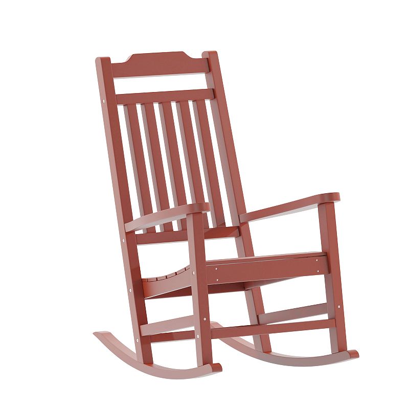 Flash Furniture Winston All-Weather Rocking Chair