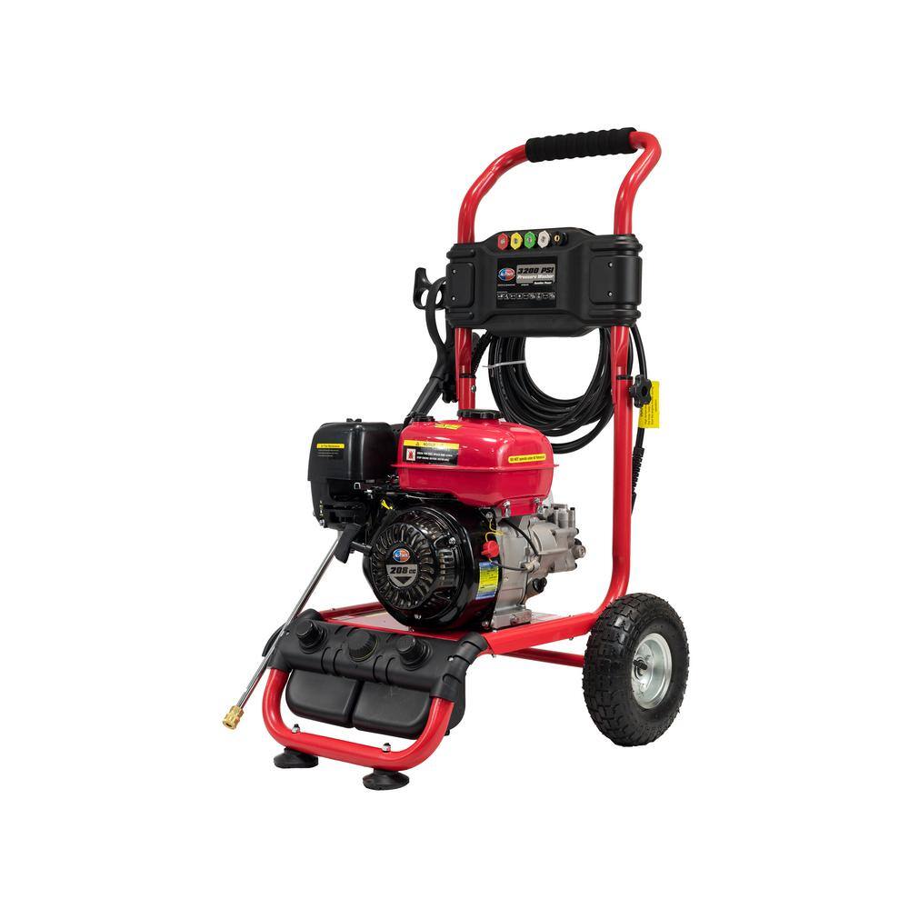 All Power 3200 PSI 2.6 GPM Cold Water Gas Pressure Washer APW5119