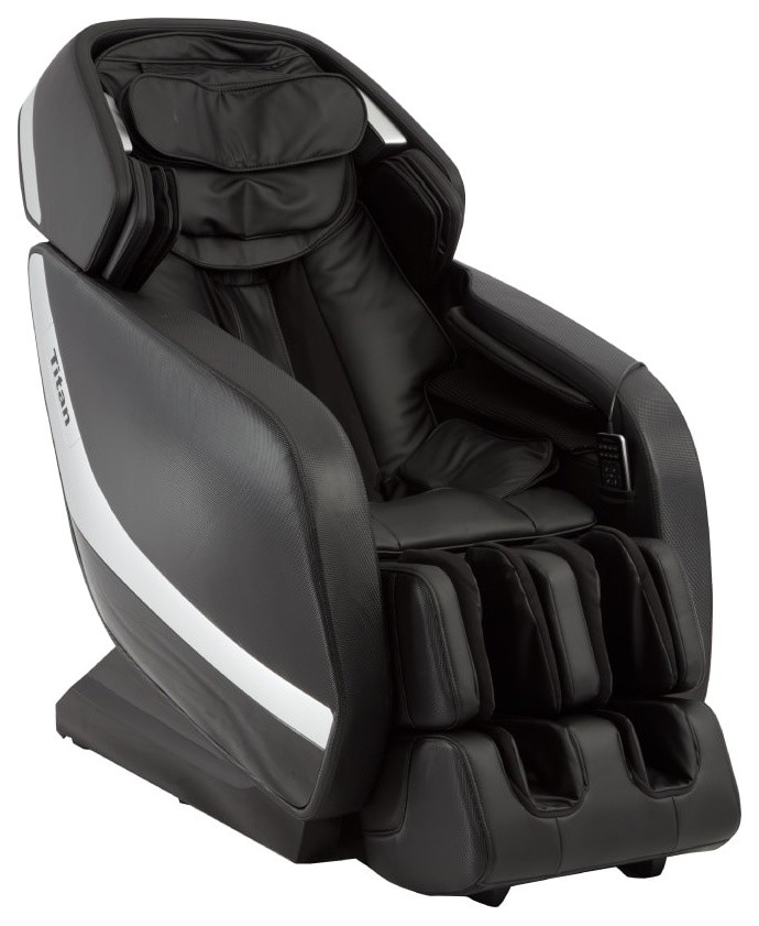 Titan Pro Jupiter XL L Track 3D Massage Chair with Space Saving  Zero Gravity   Contemporary   Massage Chairs   by easymassagechair  Houzz