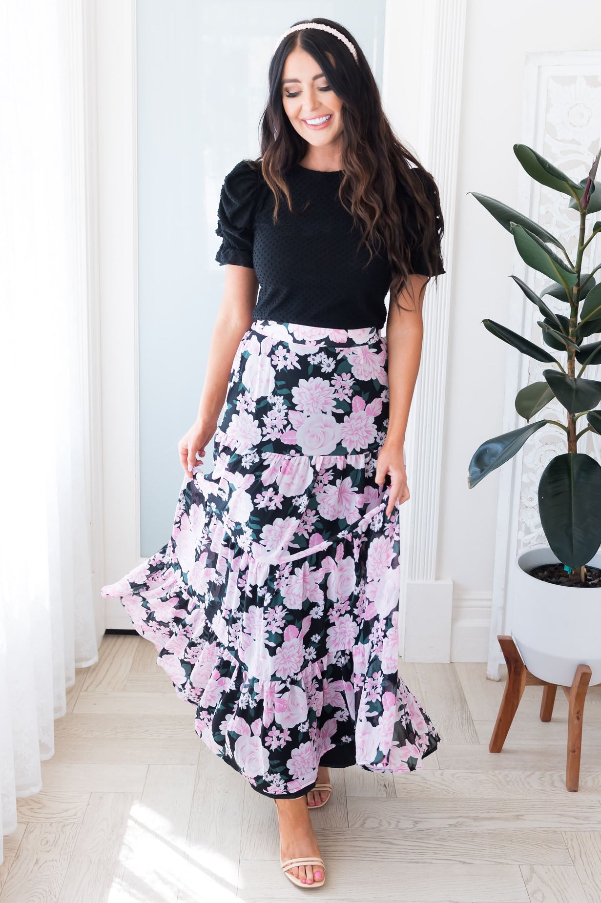 Boho Beauty Modest Maxi Skirt