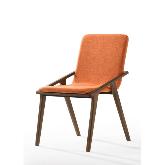 Modrest Zeppelin Modern Orange Dining Chair (Set o...