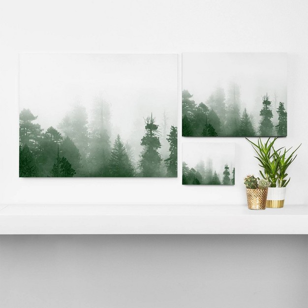 Nature Magick Green Forest Adventure Art Canvas Deny Designs