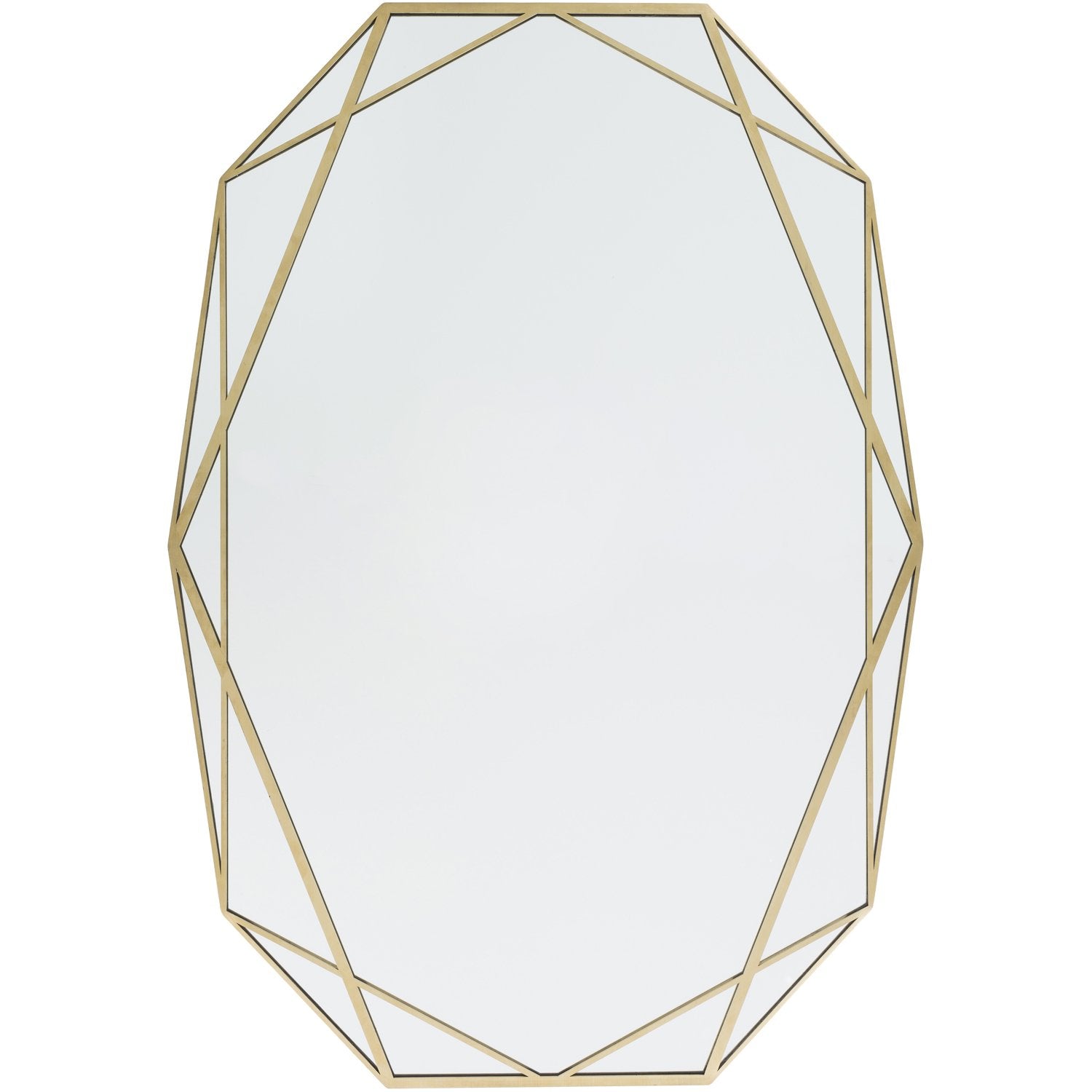 Huntley Mirror in Gold