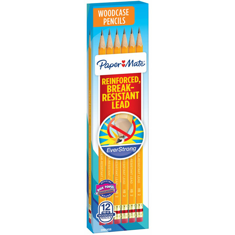 WOODCASE PENCILS 12PK