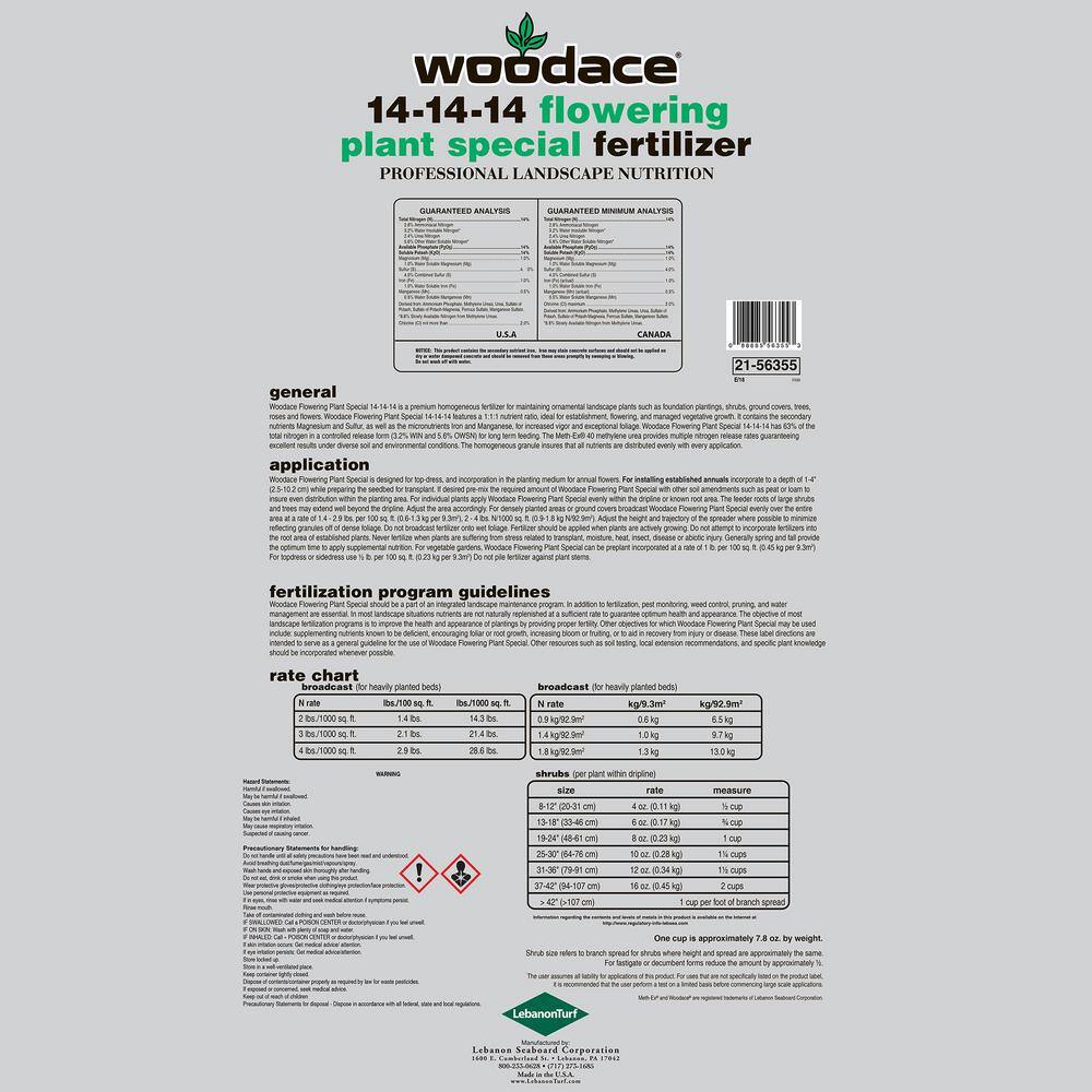 Woodace 40 lbs. Flowering Plant Special Fertilizer 2156360