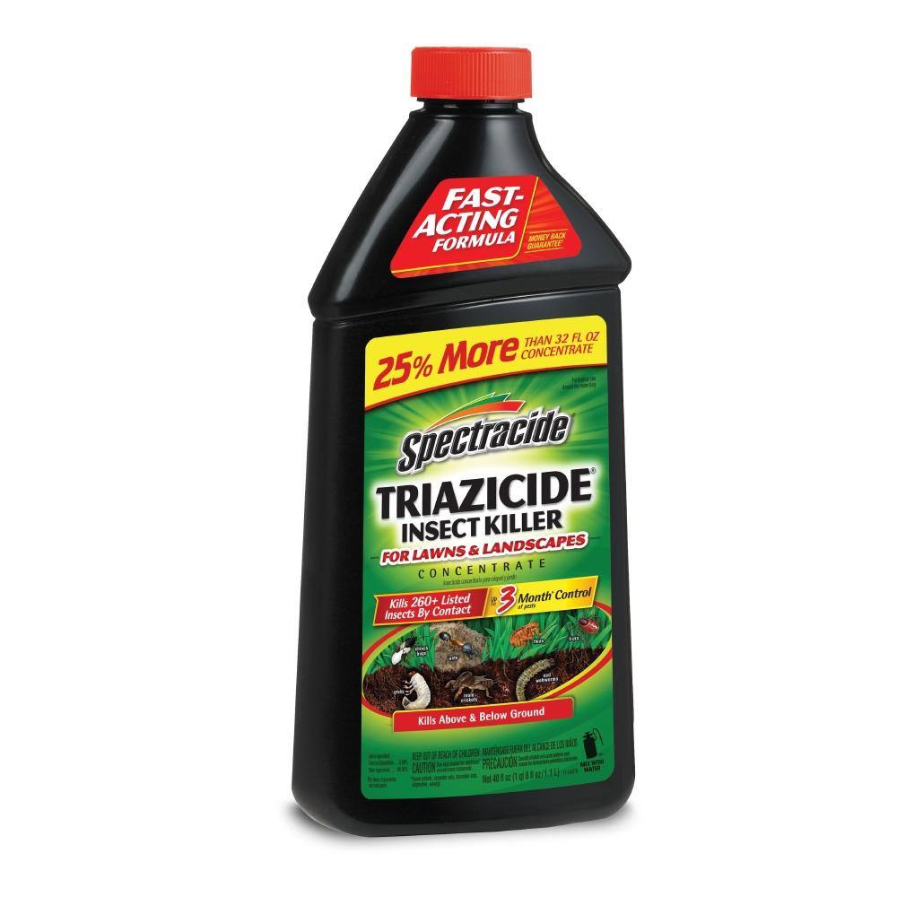 Spectracide 40 oz. Triazicide Insect Killer for Lawns and Landscapes Concentrate HG-55829-5