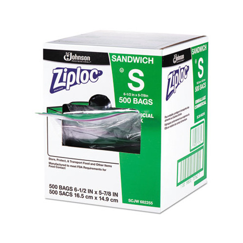 Ziploc Resealable Sandwich Bags  SJN682255