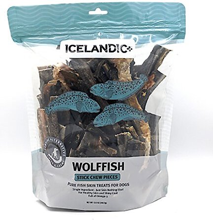 Icelandic+ Wolffish Stick Chews Dog Treats